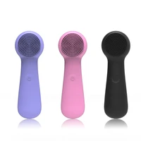

2019 new arrived skin care tools sonic facial cleansing brush waterproof silicone electrical face cleanser