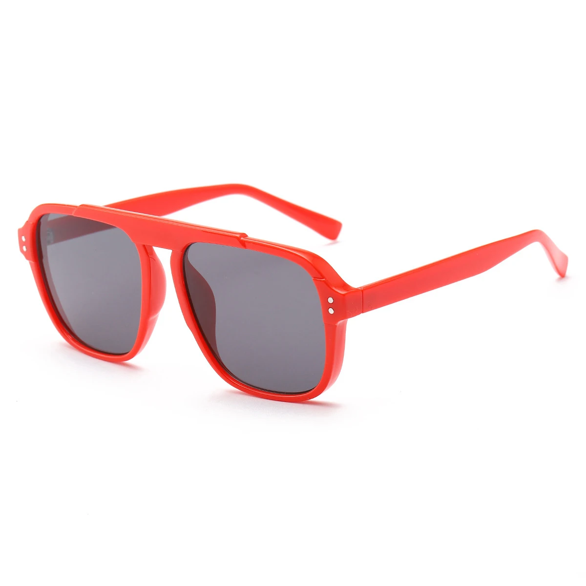 

2022 Fashionable Big Frame Sunglasses UV 400 Occhiali Da Vista Oversize Unisex Gafas De Sol PC Sun Glasses Vintage Sunglasses, Picture