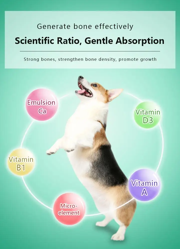 
Feed Additives Pet Cat Dog Calcium 