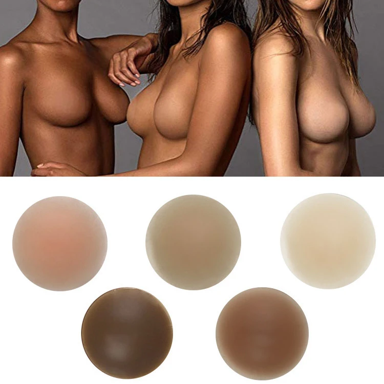 

2022 New Sexy Girl Pasties Invisible Adhesive Silicone Nipple Cover