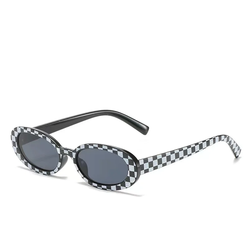 

New Sunglasses 2021 Small Elliptical Frame Fashionable shades hiphop Trend sunglasses