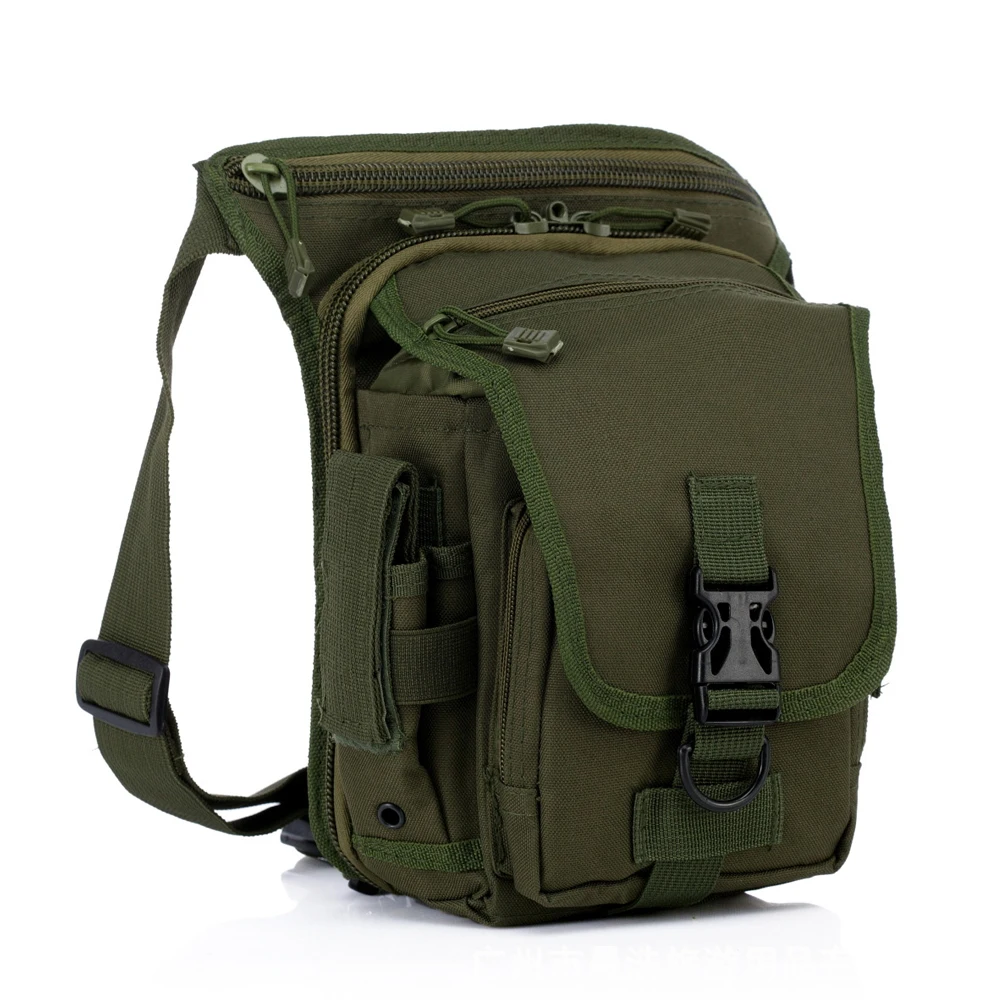

Military tactical cross over drop leg waist bag outdoor thigh pack tool pouch bag for motorcycle ridding