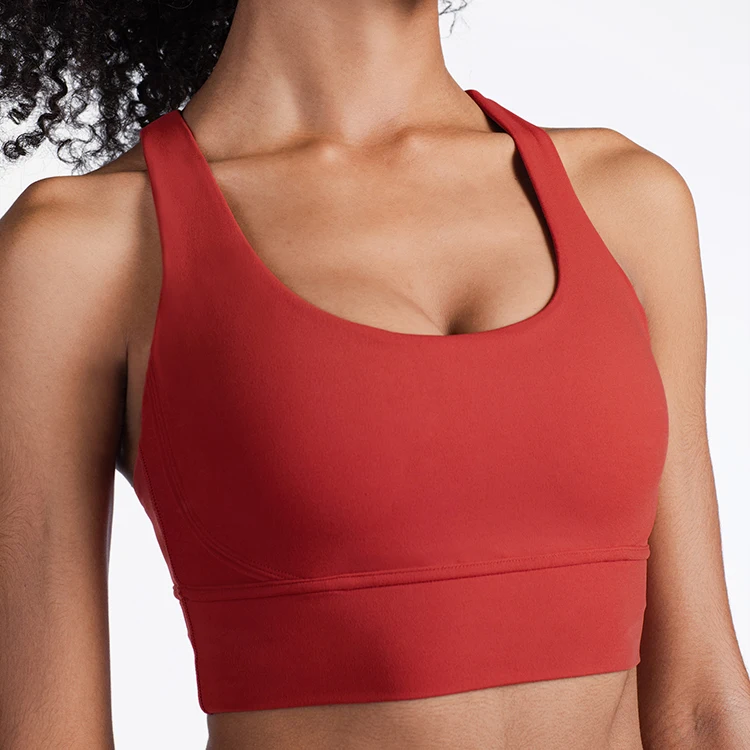 

High Elastic Women Gym Sport Yoga Bra Padded Elastic Sexy Back Sports Bra