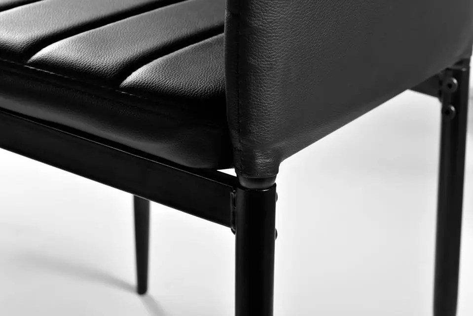 Dining Chairs For Kitchen With Pu Leather Padded Chair Dining Room