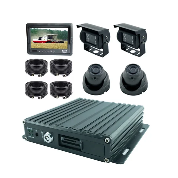 

High Quality 4 channel 1080P sd card mobile DVR car video recorder MDVR with GPS 4G WiFi CMSV6 online monitoring FREE SHIPPING
