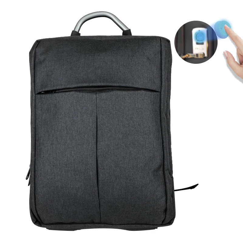 

charging waterproof fingerprint laptop travel business computer popular skateboard backpack customizable tool bag, Black
