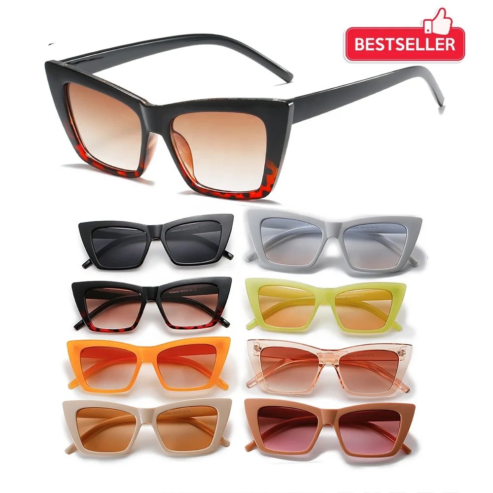 

Aliexpress online shopping Cheap wholesale Italy Design ladies over size plastic square candy color frame shades sunglasses