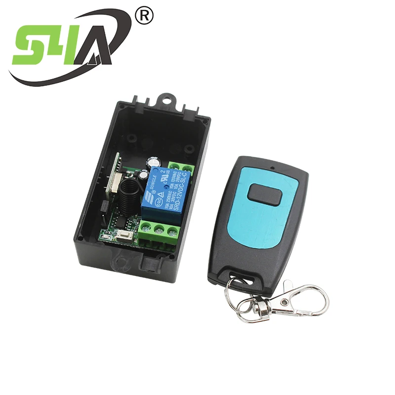 

RF 433MHz Remote Controller AC110V 220V Metal Remote Controller