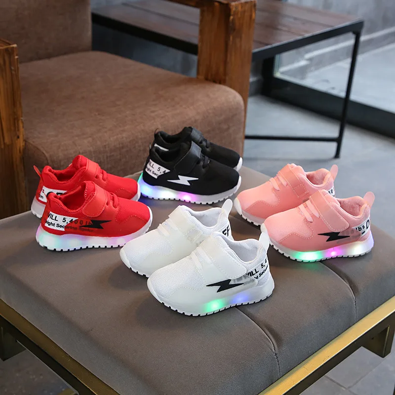 

2021 Spring And Autumn New LED Light Shoes For Kids, Picture
