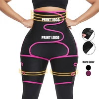 

Custom Logo Leg And Waist Compression Enhancer Butt Lifter Thigh Booty Sculptor Leg Body Shaper Women Neoprene Thigh Shapers