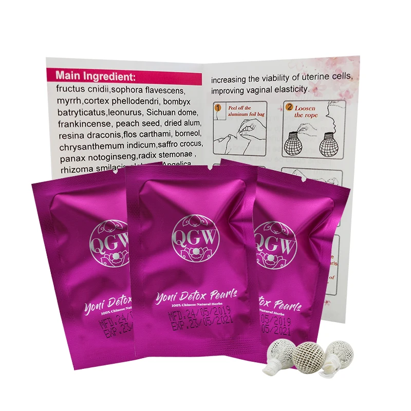 

Private Label Herbal Yoni Detox Vaginal Yoni Detox Pearls