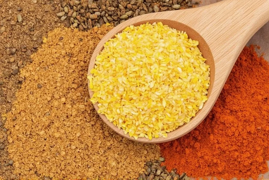Cumin seeds in a wooden bowl
