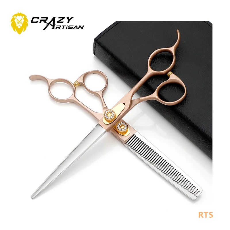 

Cutting Hair Scissors 6.0 7 inch 440C Steel Tijeras Beauty Grooming Barber Products Customize Professional Hairdressing Shears