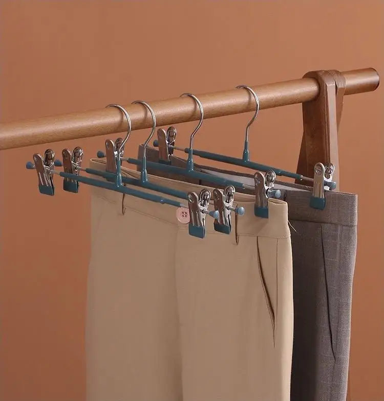 

Lavinia metal hangers Bedroom Wardrobe Multifunctional Storage Pants Rack Hangers For Clothing Store hangers for pants