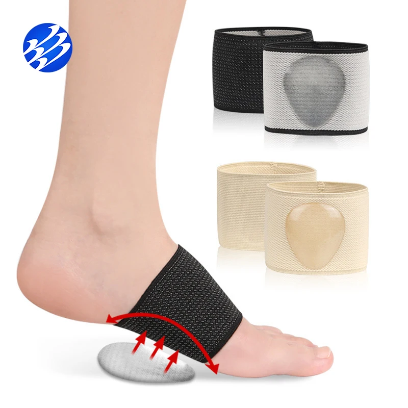 

Original Flatfeet Foot Care Arch Sock Support Plantar Fasciitis Sleeve With Gel Padding