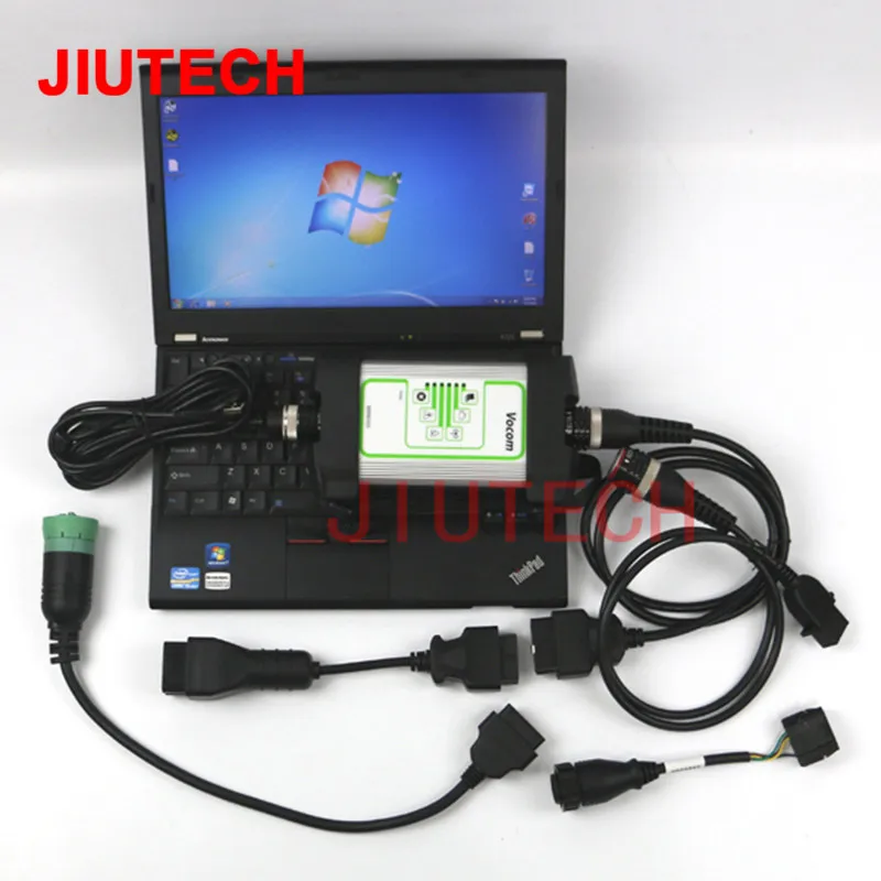 

T420 laptop+vocom 88890300 for Renault truck excavator diagnostic with renault DiagTech replace renault ng10/ng3