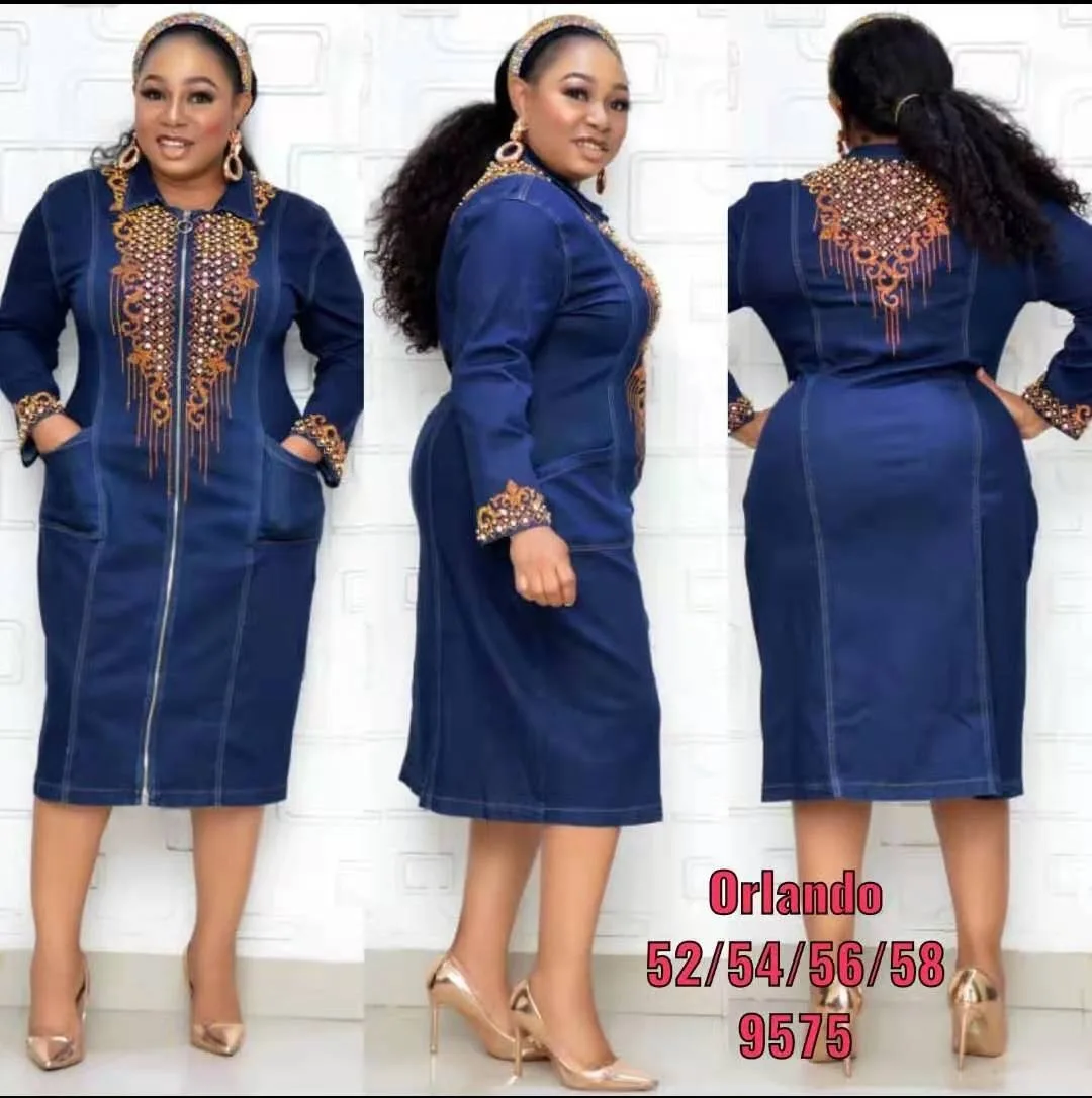 

Wholesale Amazon Hot Sales Women Denim Dress, As showed