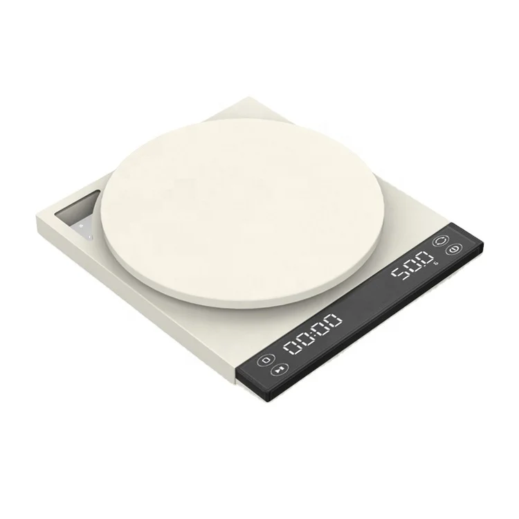 

Amazon Hot Touch Buttons LED Display Digital Coffee Scale With Timer
