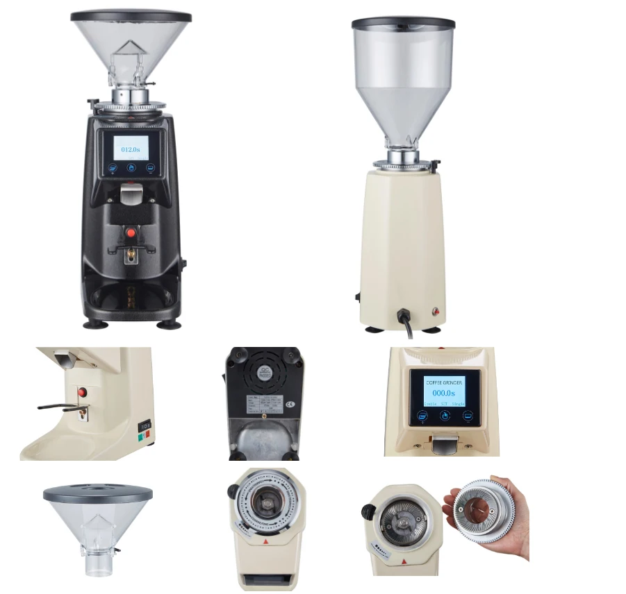 Automatic G64 Industrial Conical Burr Flat Professional Espresso