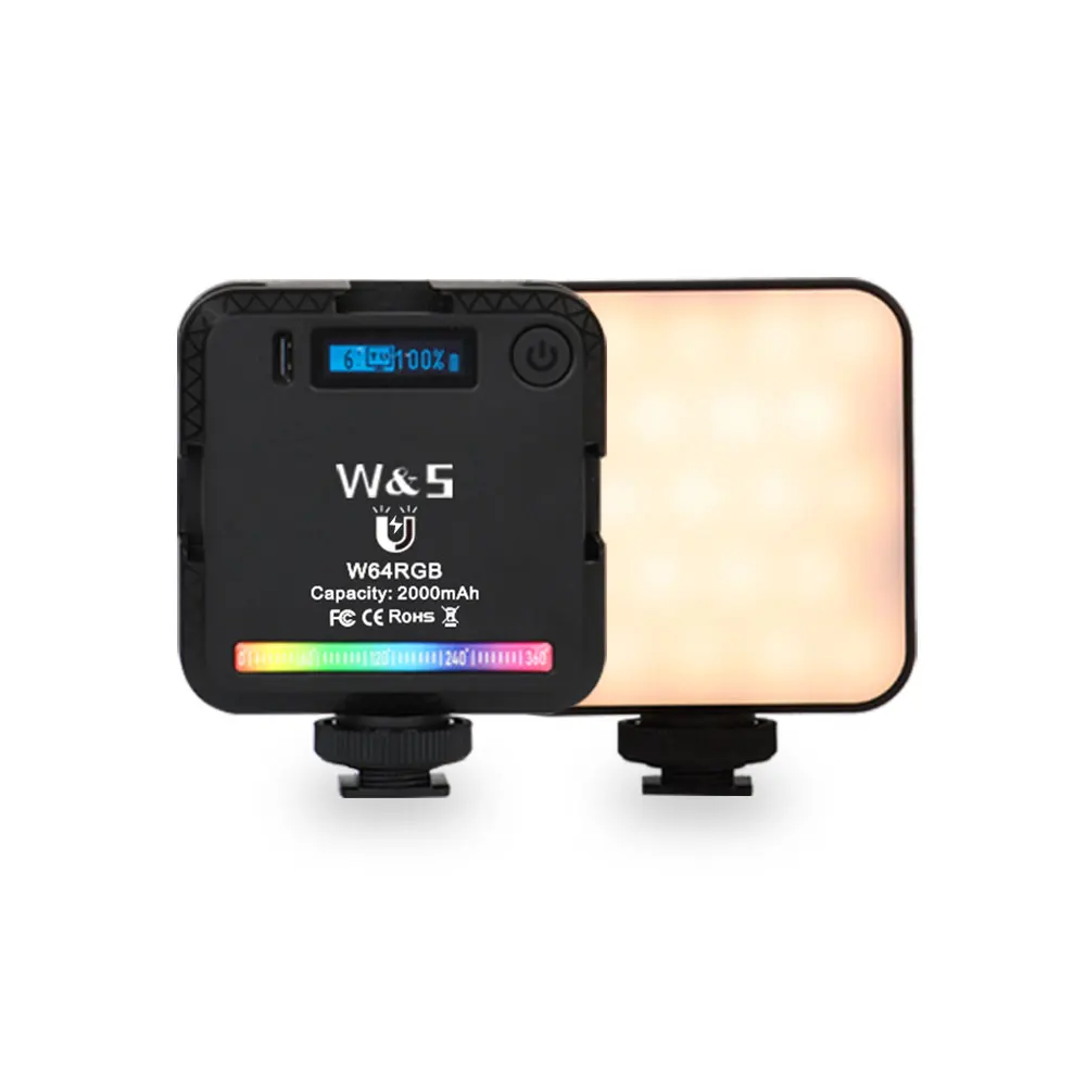 

Factory Supply New Product RGB Mini LED Fill Light Phone LED Light For Make Up Beauty Video Tik Tok