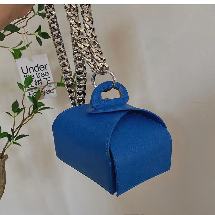 

2022 New Hot Drop Shipping Candy Color PU Bag Cross Chain Shoulder Summer Small Jelly Purses Women Mini Square Purse Handbags