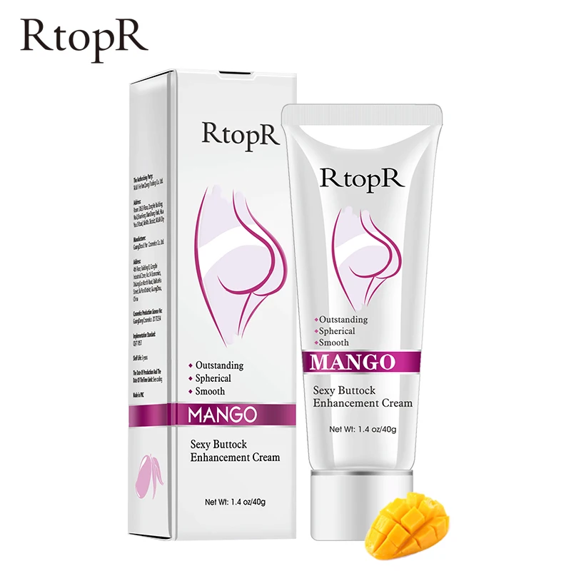

RtopR 40g Natural Mango Buttock Enhancement Cream Effective Lifting Firming Hip Butt Sexy Abundant Buttocks Body Cream