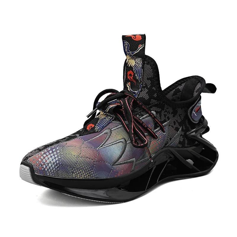 

2020 new blade bottom men's casual trendy shoes fashion sports running shoes