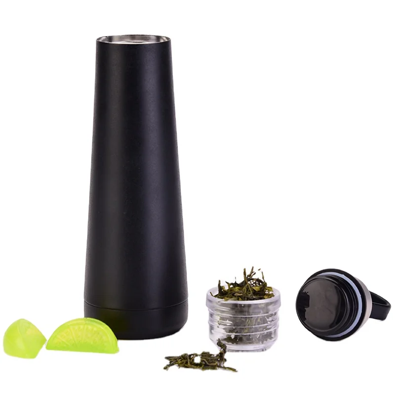 

New design double wall stainless steel reusable bpa free sports water bottle vacuum tea cup with lid, Customized color acceptable