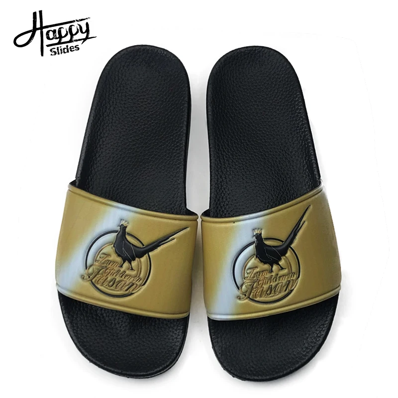 

Hellosport Wholesale Summer Rubber Coconut Yeezy Slides Sandals Slippers With Thick Soles 2020