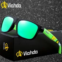 

Viahda UV400 Polarized Driving Sunglasses Mens Retro Male Goggle Sun Glasses For Men Brand Luxury Mirror Shades Oculos
