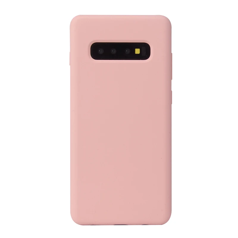

Phone Accessories Good Feeling Liquid Silicone Mobile Phone 5g Shell For Samsung Galaxy s10 Phones Case, 15 colors