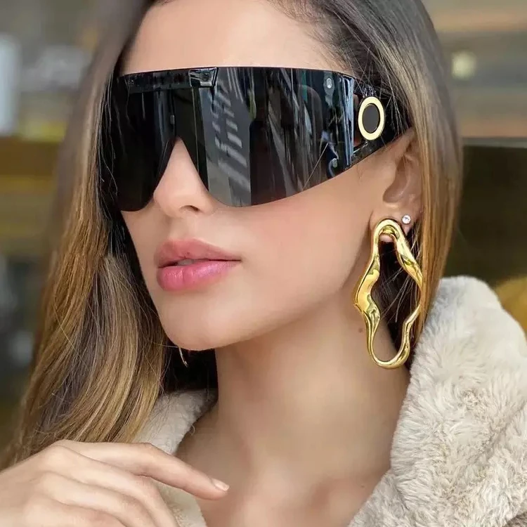 

OOT2088 Women Hollow Leg Big Frame 2021 Outdoor Sunglasses