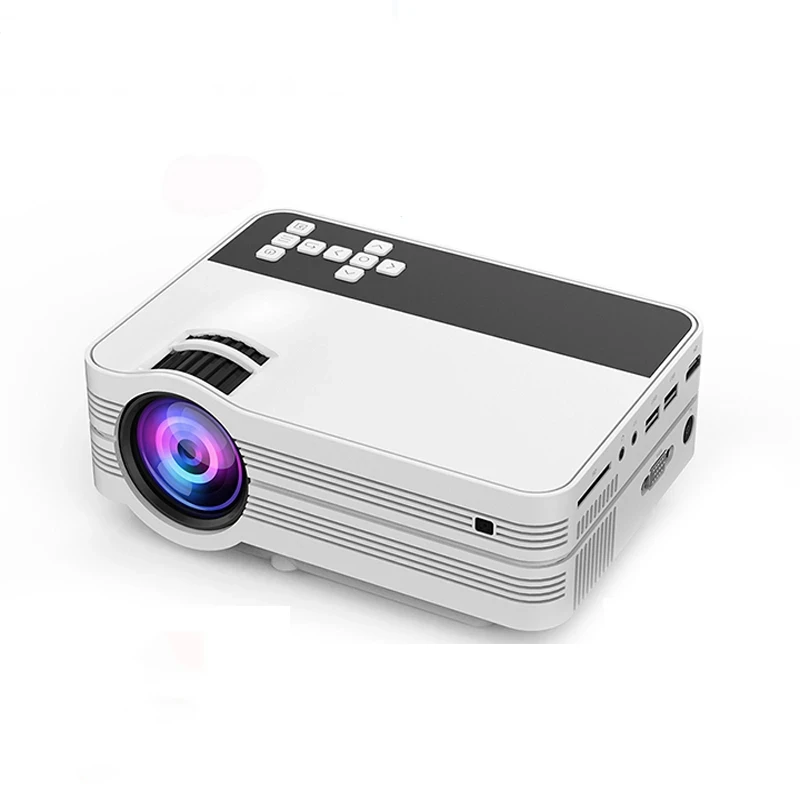 

LED mini projector for smartphone big screen movies Home Theater full hd projector for mobile LCD projectors