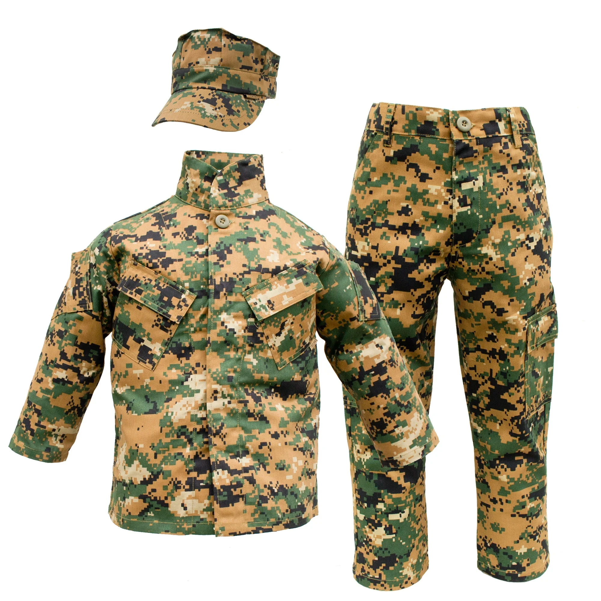 
polyester cotton fabric black ripstop camouflage fabric 