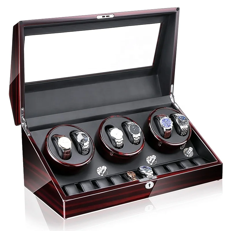 

Time Partner Custom Watch Winder Watches Display Box as Gifts for Friends Business partner, Customizable