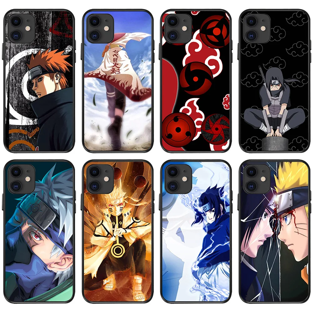 

27 Design Soft TPU Back Cover Mobile Phone Cases For fans of Anime Naruto as gift