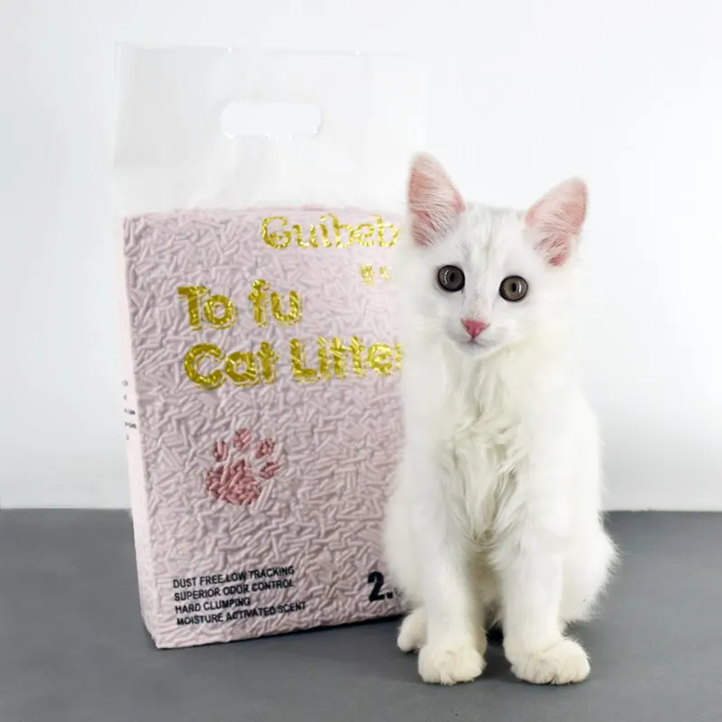 

100% Soybean Natural Tofu Cat Litter 1.5mm 2.00mm 3.00mm