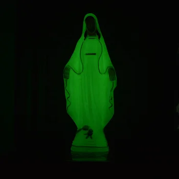 plastic madonna statue