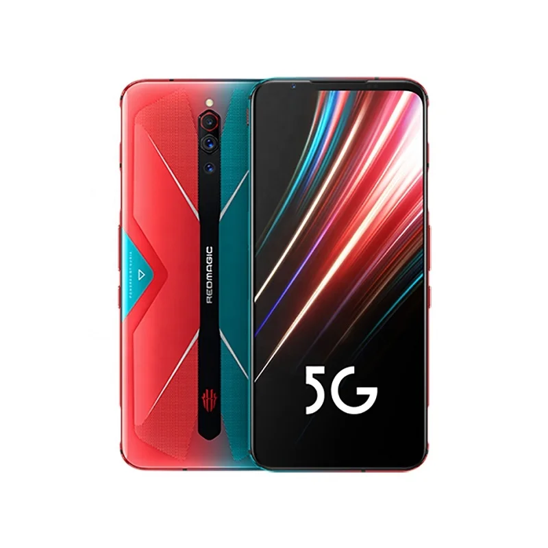 

Global version Original Red Magic 5G Gaming Smart Phone 6.65inch Redmagic 5G Game Mobile Phone Sd 865 Android 10 4500mAh WIFI 6