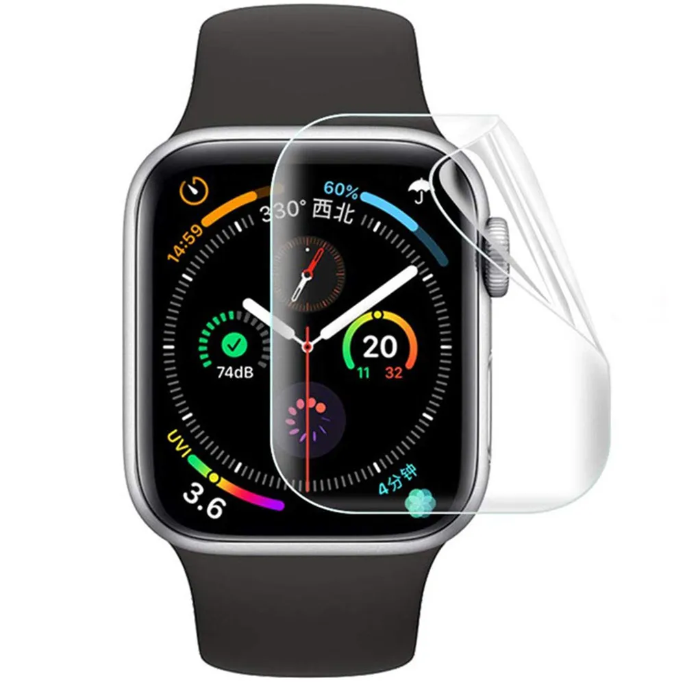 

Screen Protector Film for Apple Watch 6 SE 5 4 40MM Clear Full Protective Film for iWatch Screen Cover Series 3 38MM 42MM