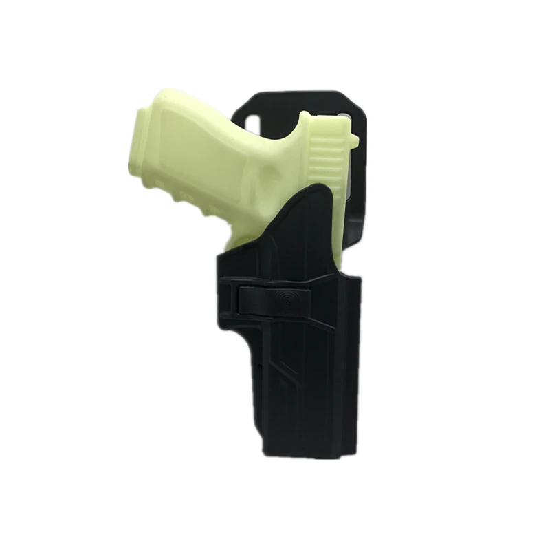 

High quality polymer material g-l-o-k-c17 pistol holster with Drop Offset attachment, Black