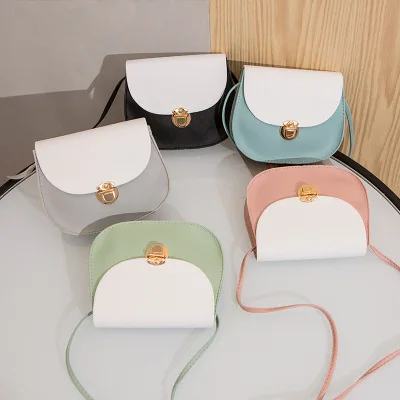 

G088 wholesale female quality ladies cross-body small round hand bags fashion versatile handbags, Green,blue,black,pink,gray