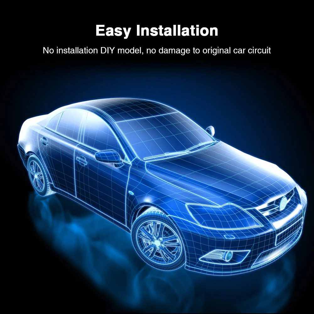 Vjoy 2-way car alarm siren Free Installation wireless car alarm systems DIYV2 12v 24v Smart Car Parts