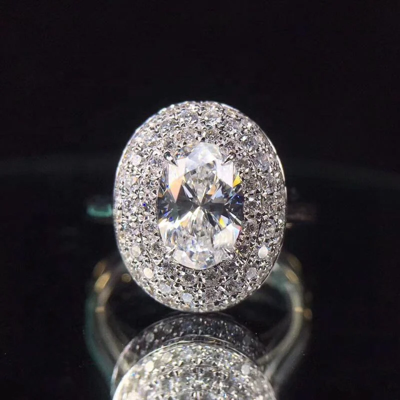 

Trendy Engagement Rings For Women Gemstone Ring Fine Natural ring Party