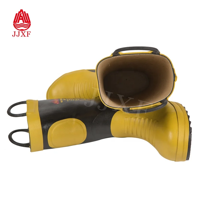 

CE Certificated Botas Bombero Fire Safety Shoes for Pompier