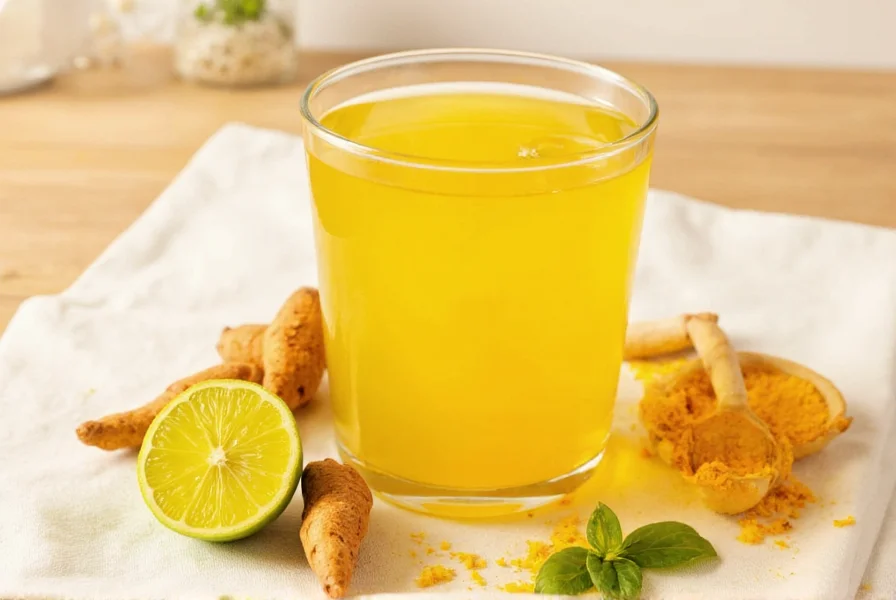Simple Turmeric Water Recipe: Benefits and Steps