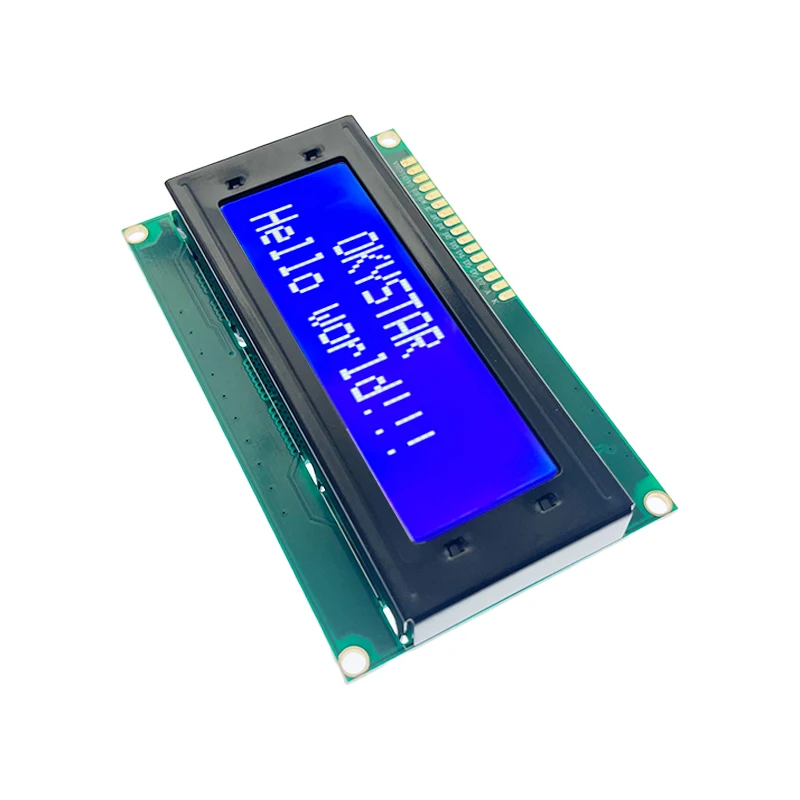 

2004A 20x4 5V Character LCD Display Module SPLC780 Controller Blue Backlight