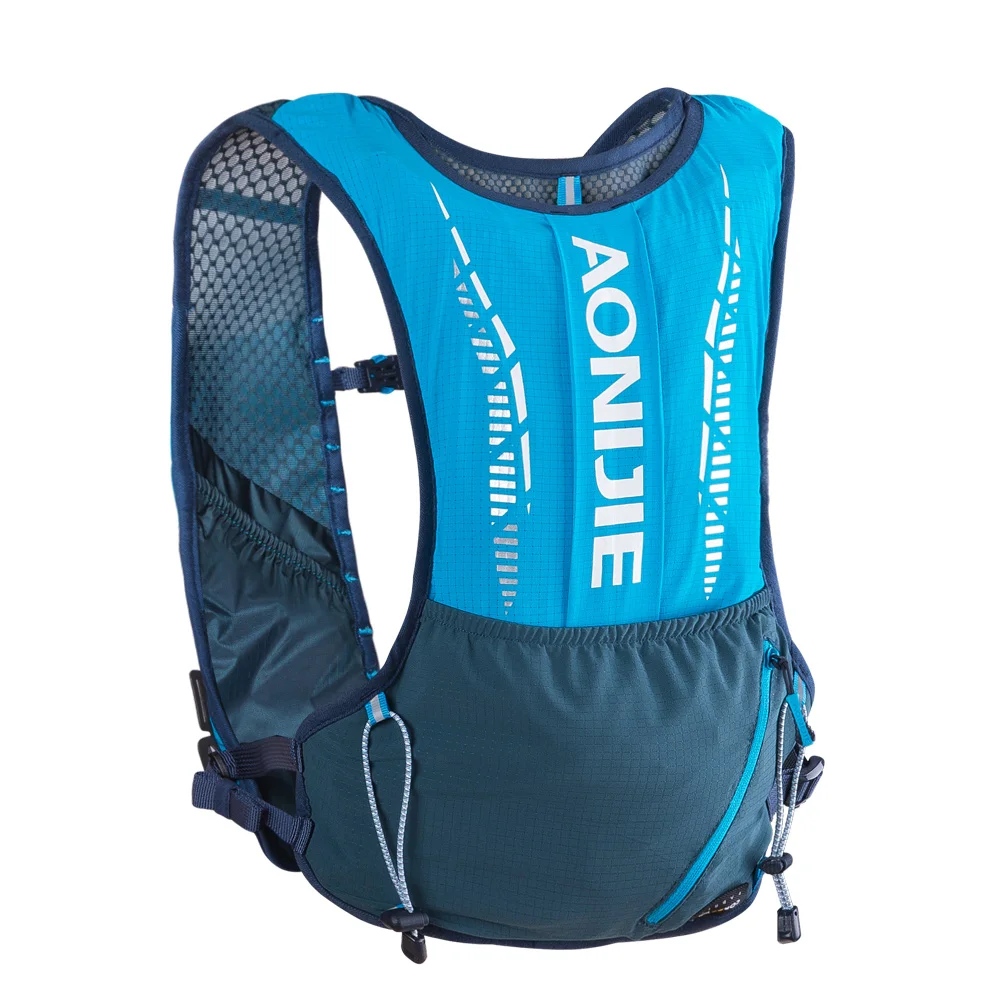 

High Quality 5L Outdoor Trail Running Hydration Vest Backpacks Unisex Multi-functional Riding Hiking Water Bag Backpack 420ML, Same as picture