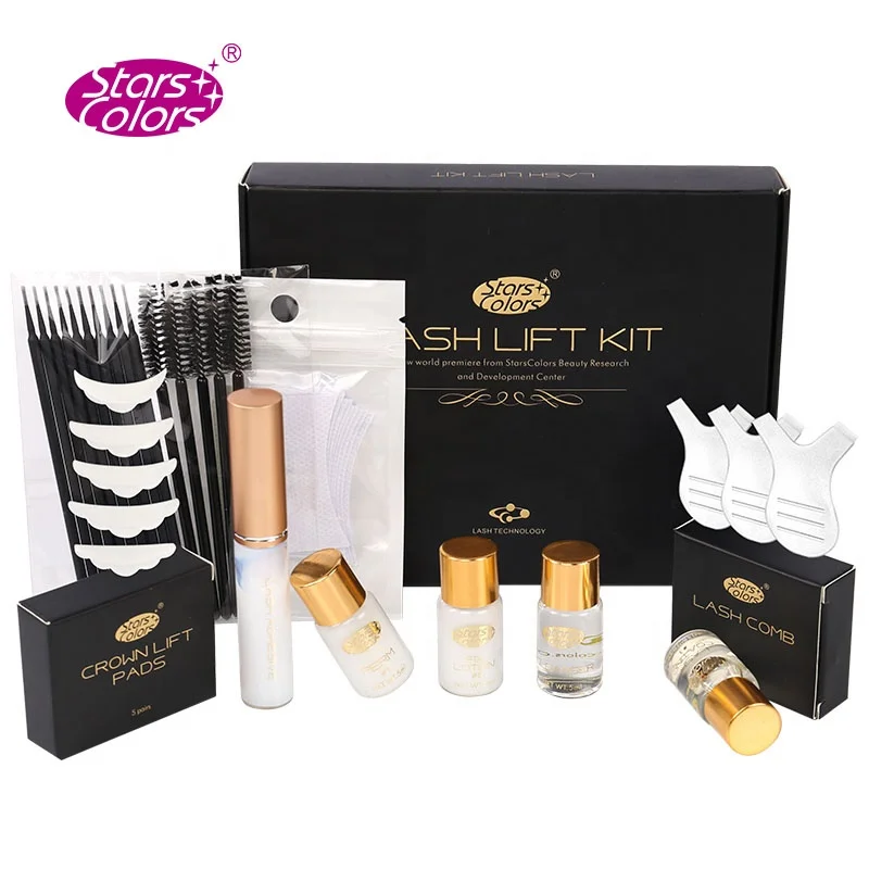 

3-5 Minutes Professional Perfume Smell Salons Lash Lift Brow Perming Kit, As pictures