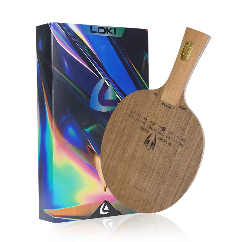 Loki K11 Factory Price Walnut Wood Surface Blade Ping Pong ALC Table Tennis Blade Carbon